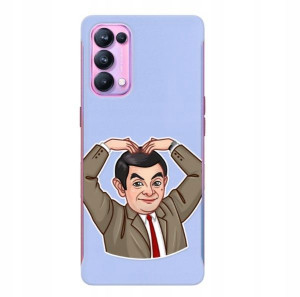 Etui Coby Fiolet do OPPO RENO 5 PRO Seriale Wzory