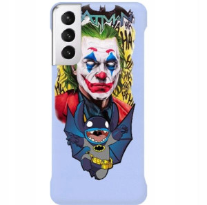Etui Coby Fiolet do SAMSUNG S21 PLUS Seriale Wzory
