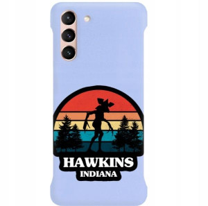 Etui Coby Fiolet do SAMSUNG S21 Serialowe Wzory