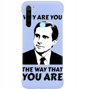Etui Coby Fiolet do XIAOMI REDMI NOTE 8 2021 Wzory