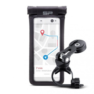 Uchwyt rowerowy SP Connect+ Bike z pokrowcem UNI, czarny