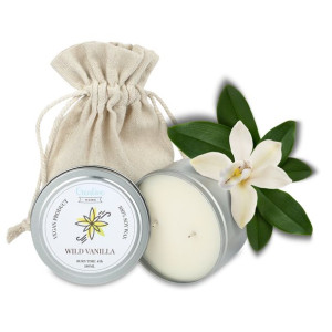 Sojowa świeca zapachowa wanilia 180 ml świeczka