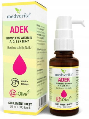 ADEK kompleks witamin krople 30 ml Medverita