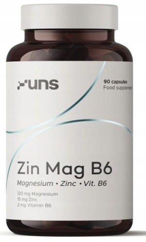 UNS Zin Mag B6 multiwitaminy 90 kapsułek