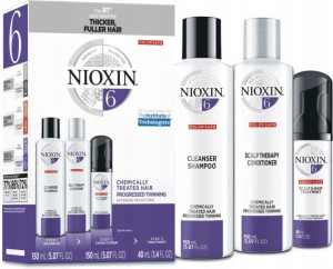 NIOXIN ZESTAW 6 włosy bardzo przerzedzone zniszczo