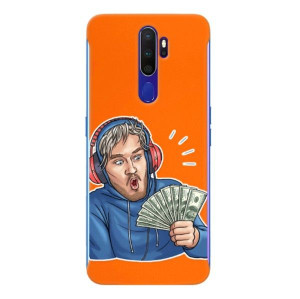 Etui Coby Pomarańcz do OPPO A9 2020 Seriale Wzory