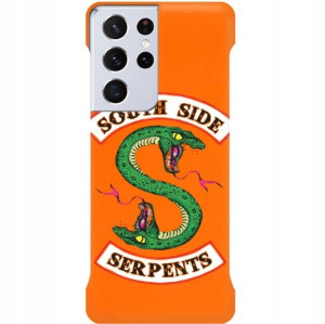 Etui Coby Pomarańcz do SAMSUNG S21 ULTRA Top Wzory