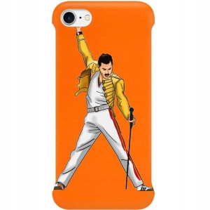 Etui Coby Pomarańczowy do IPHONE 7 Seriale Wzory
