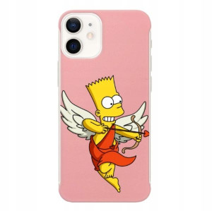 Etui Coby Różowy do IPHONE 12 MINI Seriale Wzory