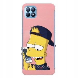 Etui Coby Różowy do OPPO RENO 4SE Seriale Wzory