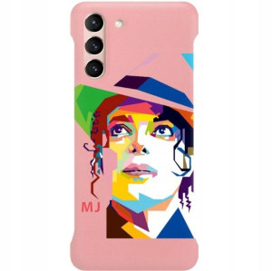 Etui Coby Różowy do SAMSUNG S21 5G Seriale Wzory