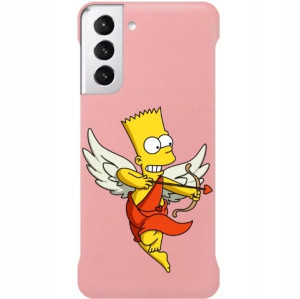 Etui Coby Różowy do SAMSUNG S21 PLUS Seriale Wzory