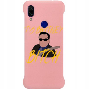 Etui Coby Różowy do XIAOMI REDMI 7 Seriale Wzory