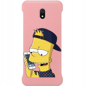 Etui Coby Różowy do XIAOMI REDMI 8A Seriale Wzory
