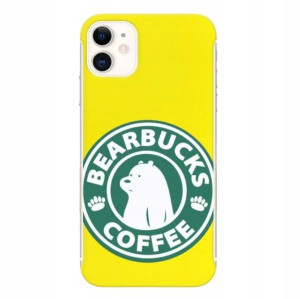 Etui COBY Żółty do IPHONE 11 Zabawne Filmy Wzory