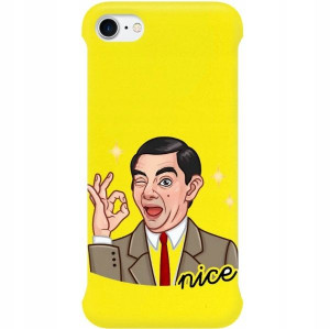 Etui COBY Żółty do IPHONE 7 Zabawne Filmy Wzory