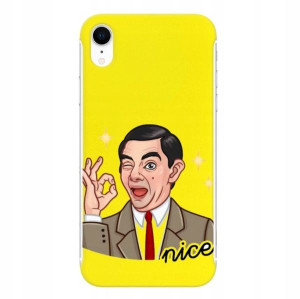 Etui COBY Żółty do IPHONE XR Zabawne Filmy Wzory