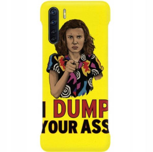 Etui COBY Żółty do OPPO A91 Zabawne Filmy Wzory