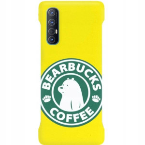Etui COBY Żółty do OPPO RENO 3 PRO Filmowe Wzory