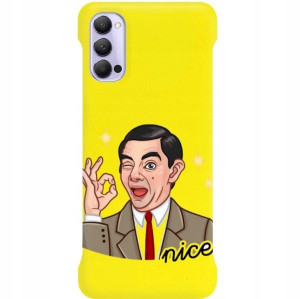 Etui COBY Żółty do OPPO RENO 4 Zabawne Filmy Wzory