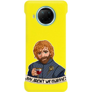 Etui COBY Żółty do XIAOMI REDMI NOTE 9 5G Wzory