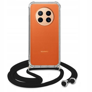 Etui Crossbody Do HUAWEI MATE 50 PRO Czarny Sznure