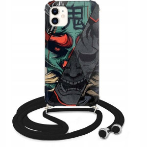 Etui Crossbody do IPHONE 11 Sznurek Japan Wzory