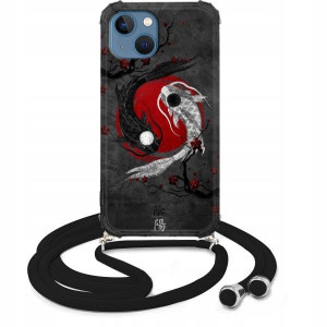 Etui Crossbody do IPHONE 14 Sznurek Japan Wzory