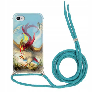 Etui Crossbody do IPHONE 7 PLUS Turkus Hot Wzory