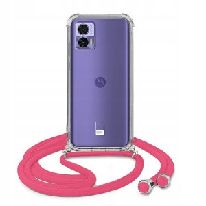 Etui Crossbody Do MOTOROLA EDGE 30 NEO Różowy Case