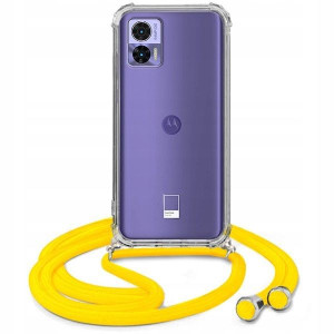 Etui Crossbody Do MOTOROLA EDGE 30 NEO Żółty Case