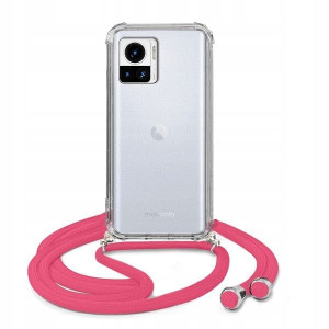 Etui Crossbody Do MOTOROLA EDGE 30 ULTRA Różowy