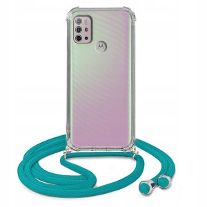 Etui Crossbody Do MOTOROLA G10 POWER Turkusowy