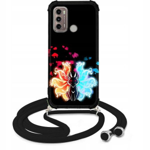 Etui Crossbody do MOTOROLA G60 Sznurek Japan Wzory
