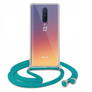 Etui Crossbody Do ONEPLUS 8 Case Turkusowy Sznurek