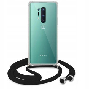 Etui Crossbody Do ONEPLUS 8 PRO Czarny Sznurek