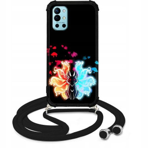Etui Crossbody do ONEPLUS 9R Sznurek Japan Wzory