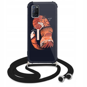 Etui Crossbody do OPPO A52 Sznurek Modne Top Wzory