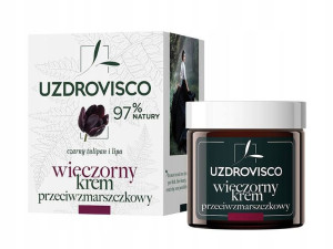 Czarny tulipan Wieczorny krem na noc przeciwzmarszczkowy 50ml