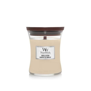 WoodWick Świeca mała Vanilla Bean