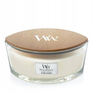 WoodWick Świeca Elipsa Island coconut