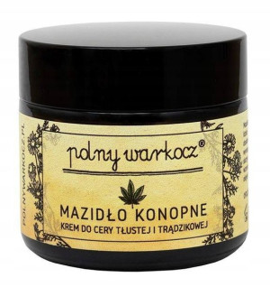 Polny Warkocz Krem konopny do cery tłustej i trądzikowej 50 ml