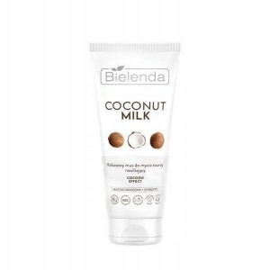 Bielenda Coconut Milk Kokosowy mus do mycia twarzy nawilżający Cocoon Effec