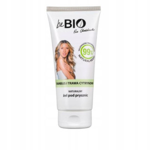 beBIO naturalny żel pod prysznic trawa cytrynowa i bambus 200 ml
