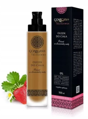 NOVA KOSMETYKI odmładzający olejek do ciała GOArgan+ truskawka 100 ml
