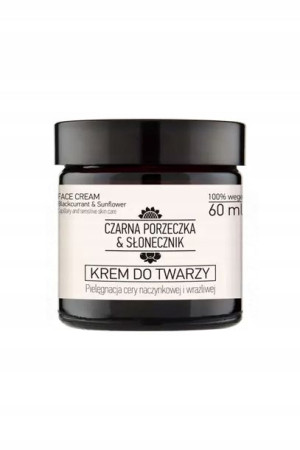 NOVA KOSMETYKI Krem do twarzy czarna porzeczka & słonecznik 60 ml