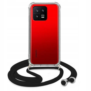 Etui Crossbody Do XIAOMI 13 Ochrona Czarny Sznurek