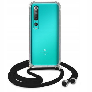 Etui Crossbody Do XIAOMI MI 10 Czarny Sznurek Case
