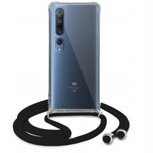 Etui Crossbody Do XIAOMI Mi 10 PRO Czarny Sznurek