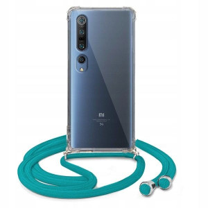 Etui Crossbody Do XIAOMI Mi 10 PRO Turkus Sznurek